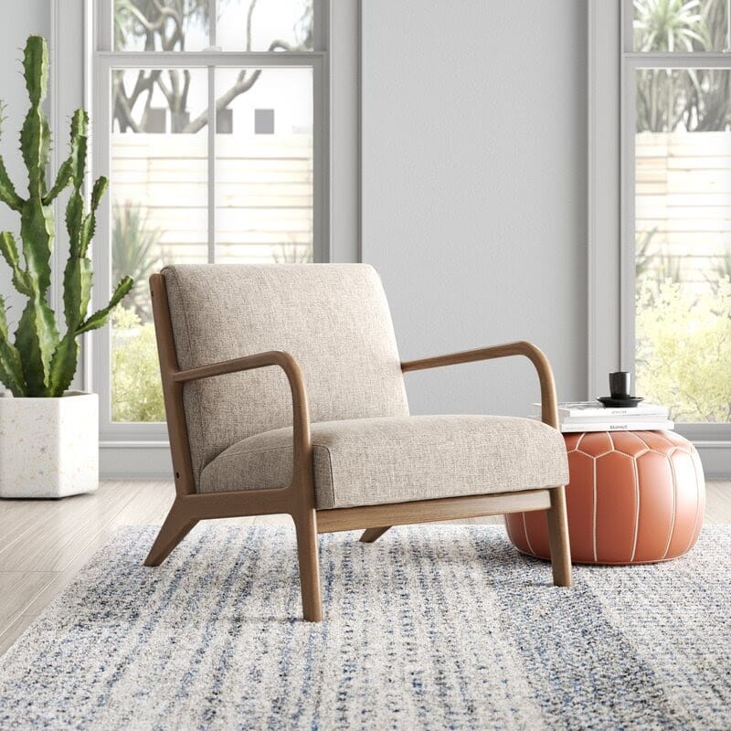 Wayfair Ronaldo 27.5" W Polyester Armchair