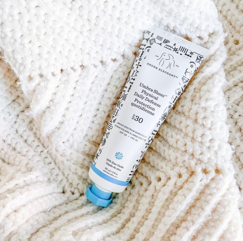 Drunk Elephant Umbra Sheer Physical Daily Defense SPF 30 Review