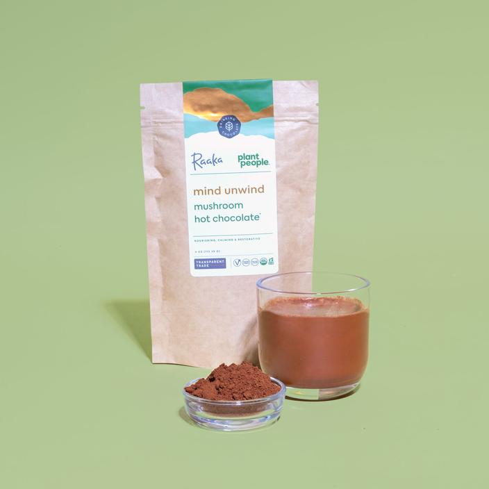 Plant People Mind Unwind Mushroom Hot Chocolate Review