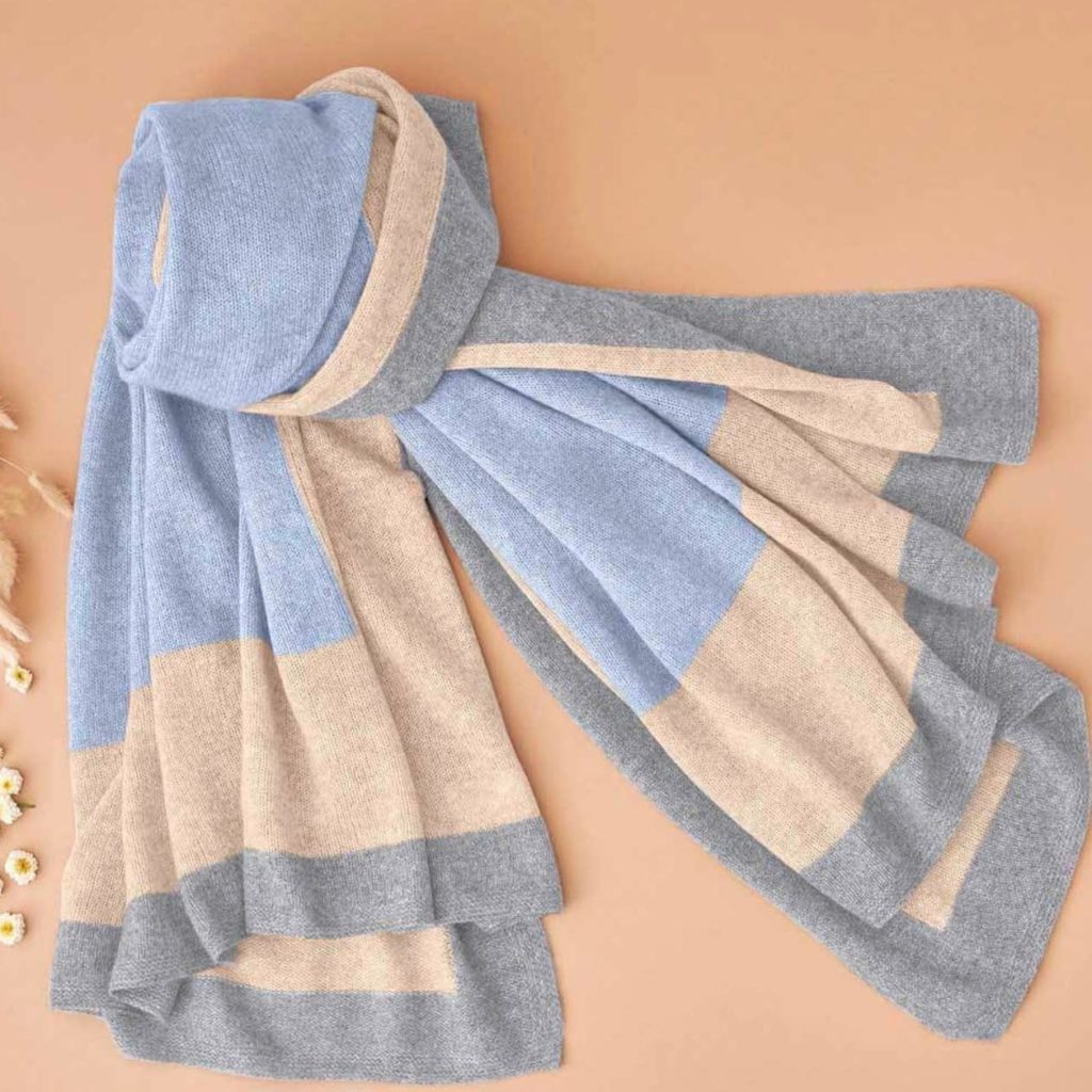 Senreve Cashmere Colorblock Shawl Review