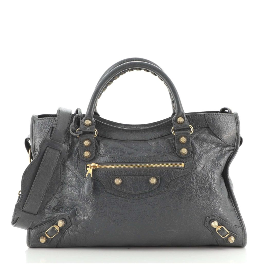 Balenciaga City Giant Studs Leather Bag Review