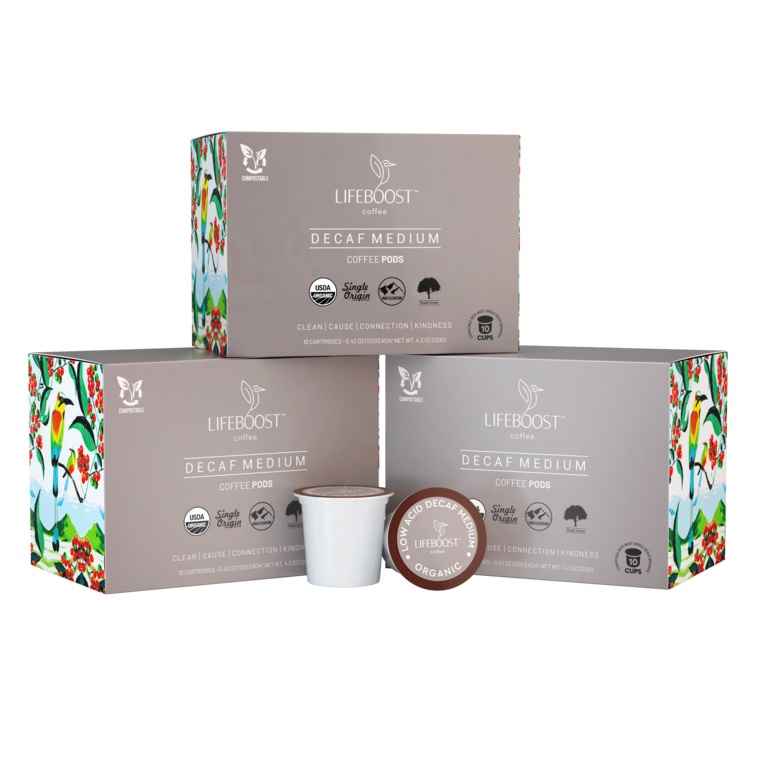 Lifeboost Coffee Medium Roast Decaf Review