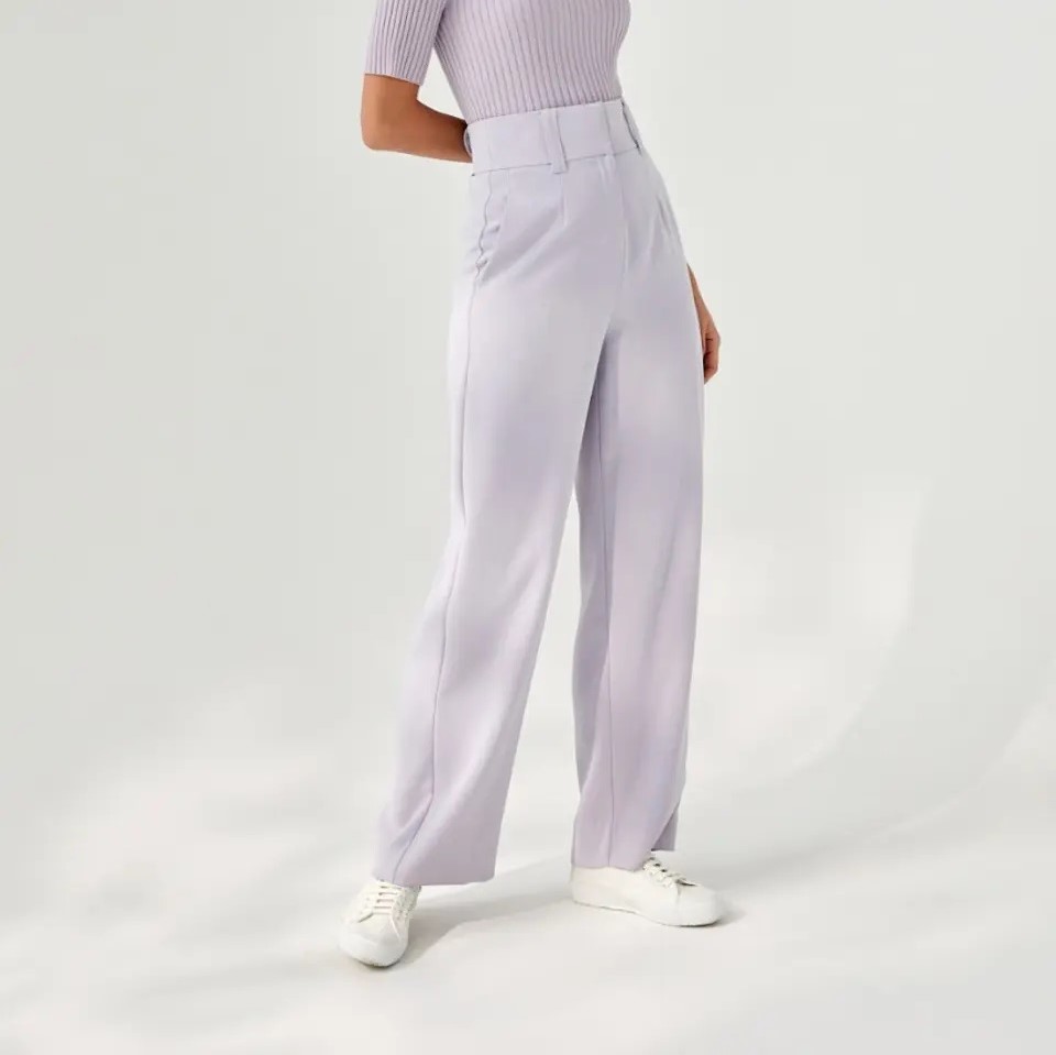 Love Bonito Review 8 Love Bonito Morie High Waisted Straight Leg Pants Review