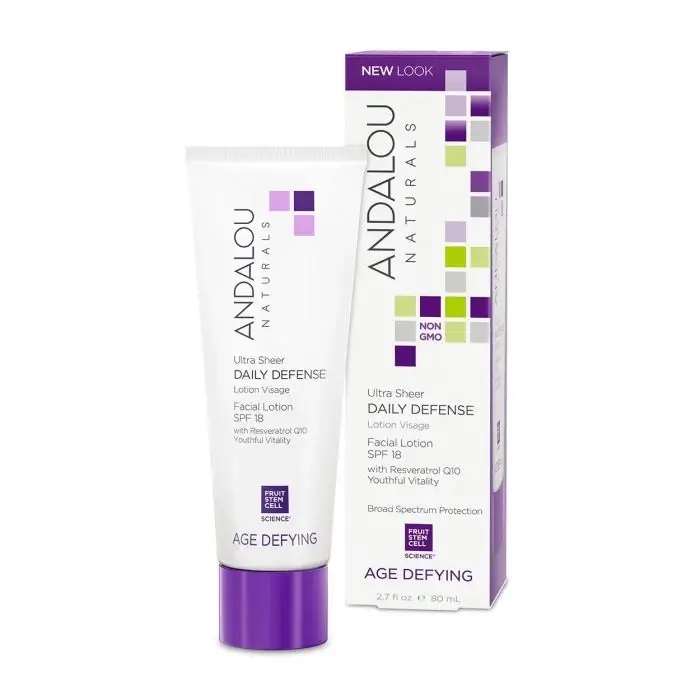 Pharmaca Andalou Naturals Ultra Sheer Daily Defense Facial Lotion SPF Review
