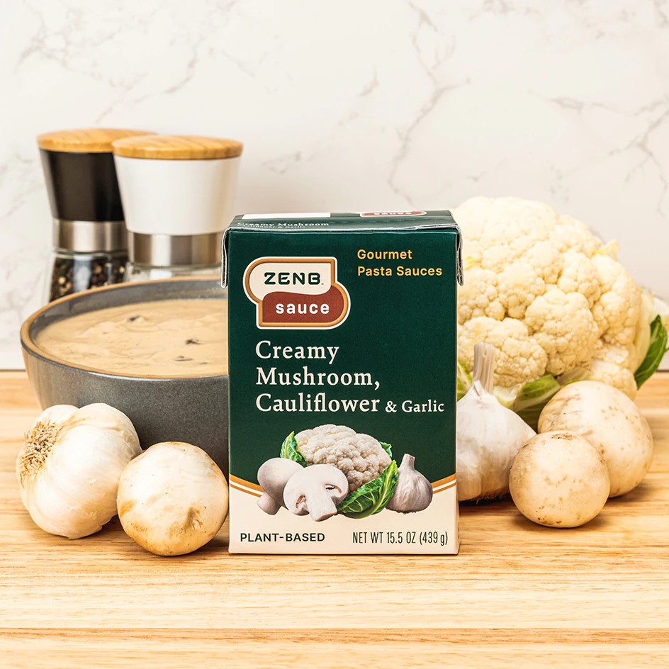 ZENB Pasta Creamy Mushroom Sauce Review