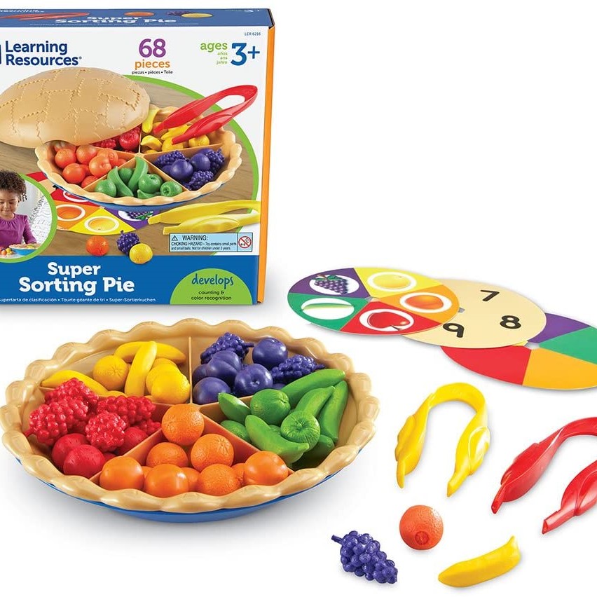 Learning Resources Review 9 Learning Resources Super Sorting Pie Review