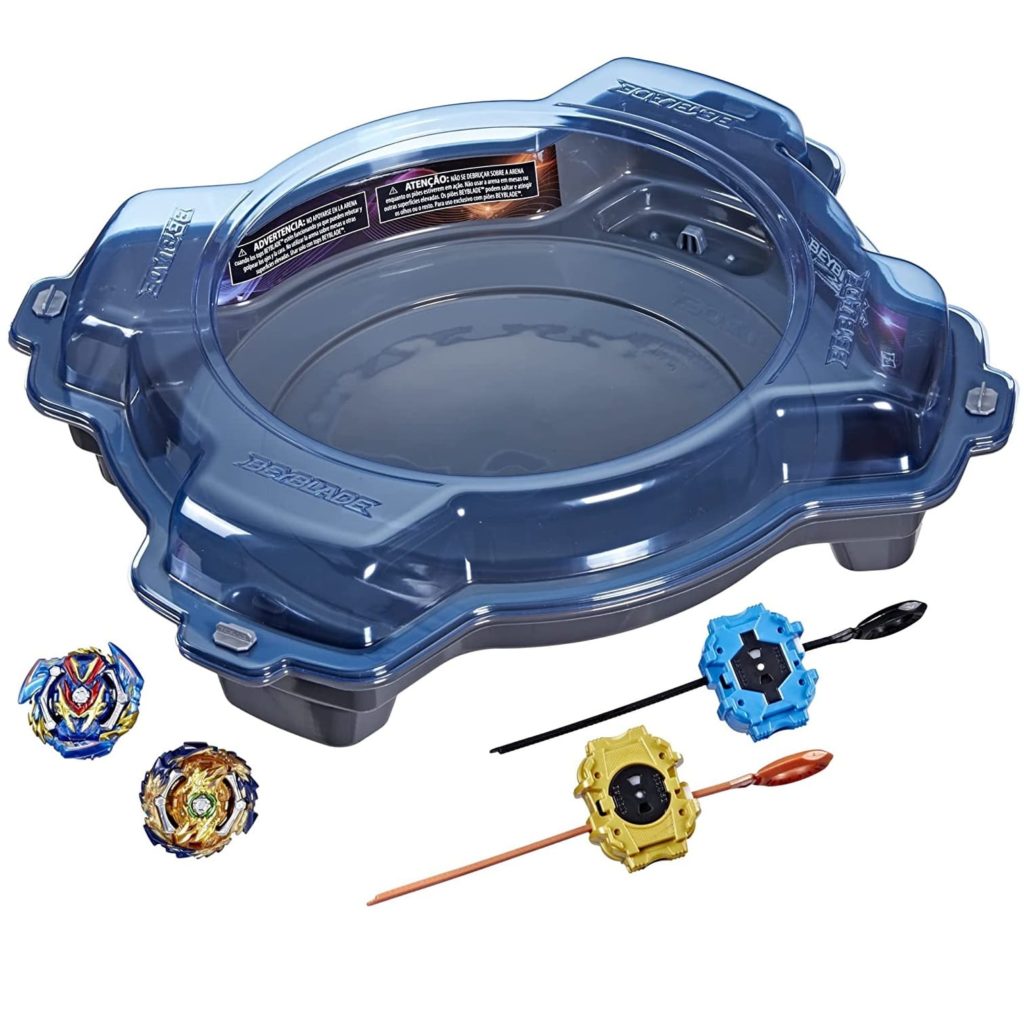 10 Best Beyblades 10 BEYBLADE Burst Pro Series Evo Elite Champions Pro Set -- Complete Battle Game Set with Beystadium, 2 Battling Top Toys and 2 Launchers