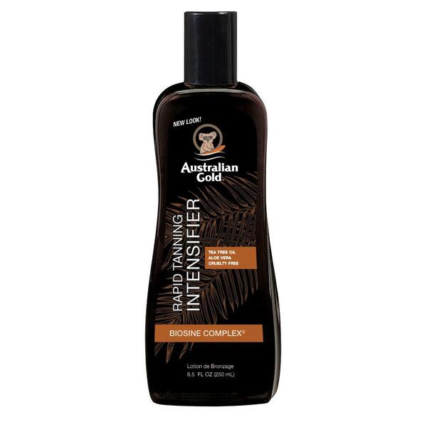 10 Best Tanning Lotions 7 Australian Gold Rapid Tanning Intensifier Lotion, 8.5 Fl Oz | With Tea Tree Oil and Aloe Vera | Vitamin E